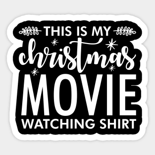 Christmas movie shirt Christmas gift Sticker